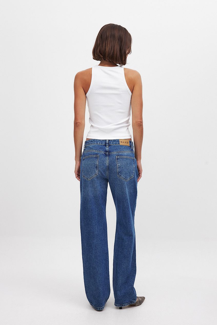 Women Straight Loose Fit Jeans – Classic Straight-Leg, Relaxed Comfort Denim for Pakistan | DOCACCA