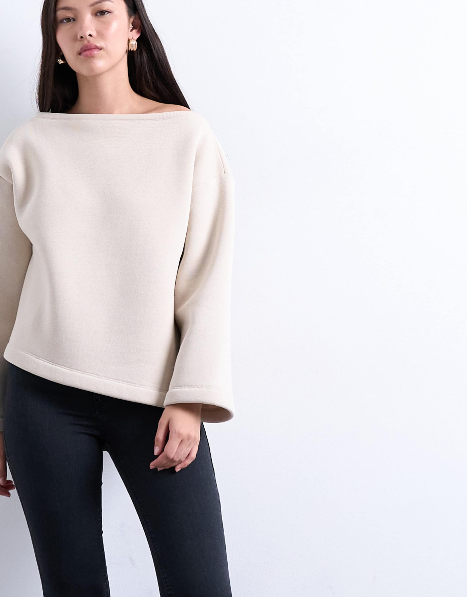 Women Skinny High Rise Jeans in Washed Black – Premium Stretch Fit | DOCACCA