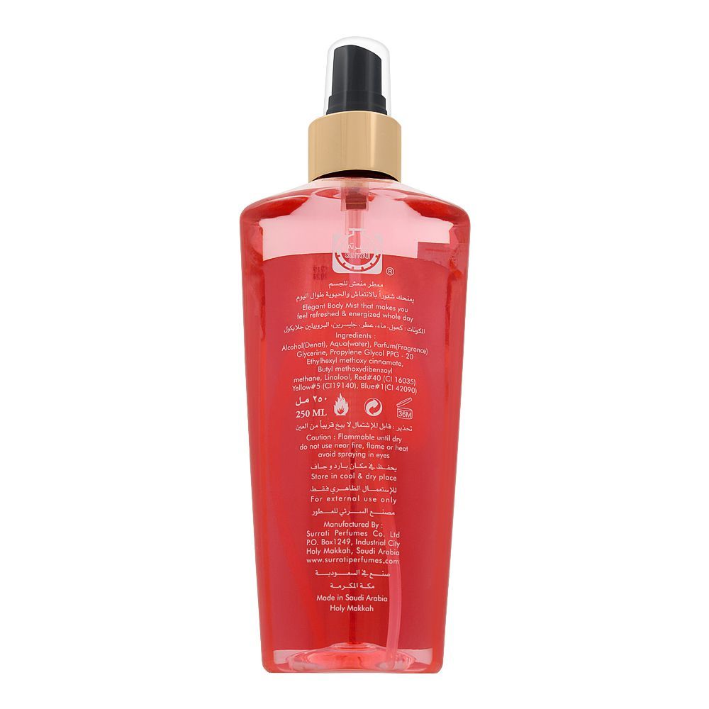 Surrati Twist Shagaf Femme Body Mist, 250ml