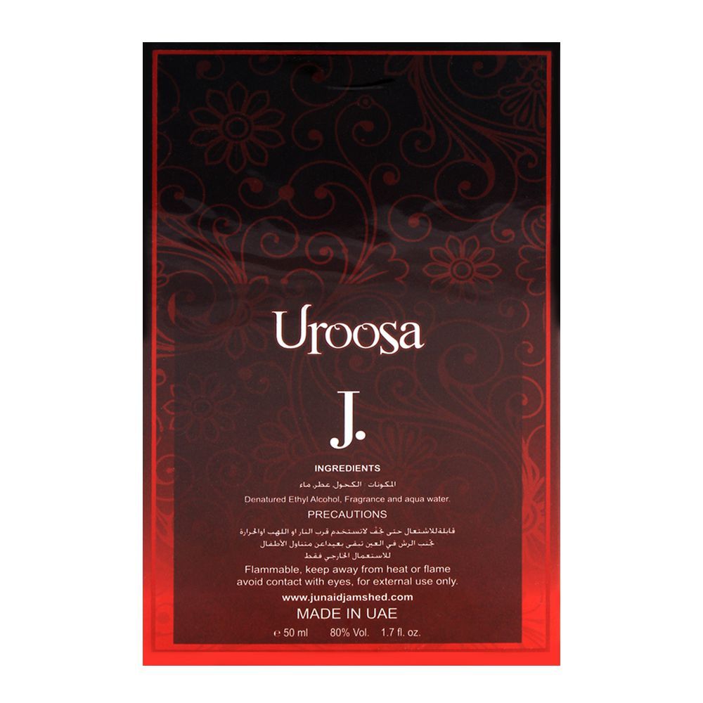 Junaid Jamshed J. Uroosa Eau De Parfum 50ml