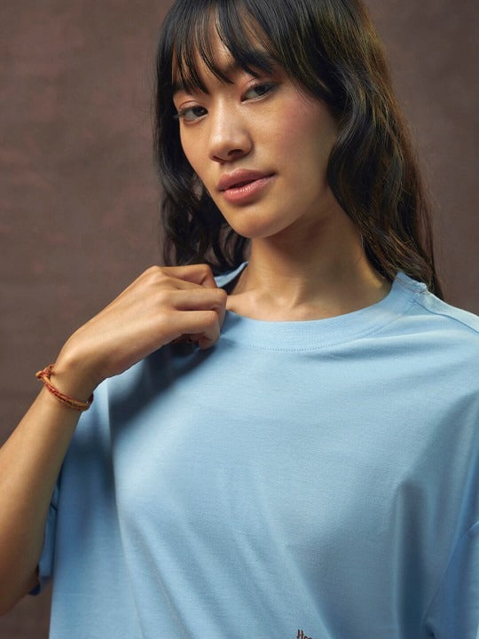 Official Harry Potter School of Witchcraft Printed Oversized T-Shirt in Pakistan | Wizarding World Apparel