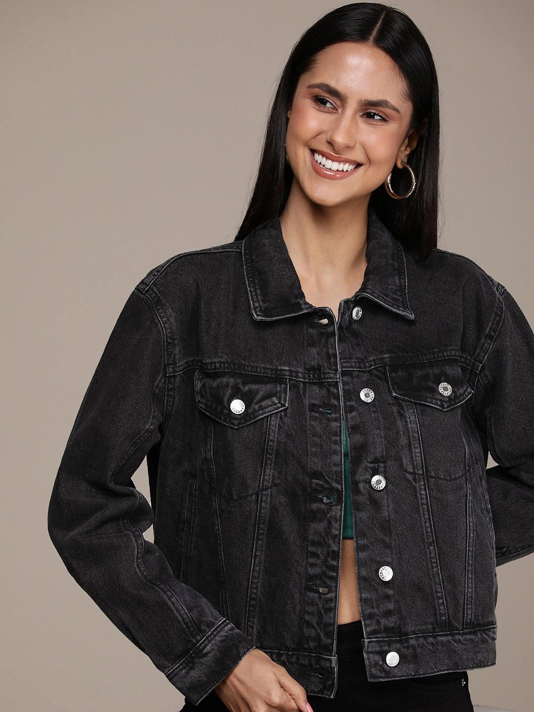 Washed Cotton Denim Jacket – Lightweight Breathable Cotton Jacket for Pakistan | DOCACCA