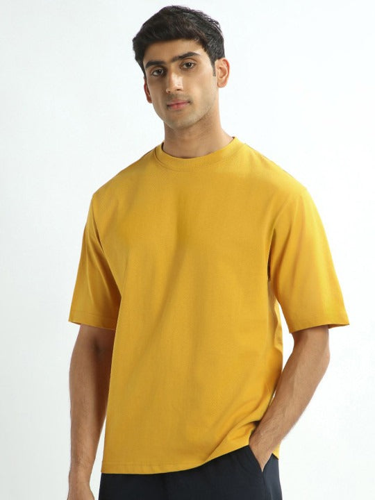 Drop Shoulder Oversized Cotton T-Shirt for Men – Breathable Summer Wear in Pakistan