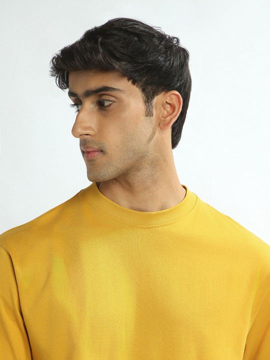Drop Shoulder Oversized Cotton T-Shirt for Men – Breathable Summer Wear in Pakistan