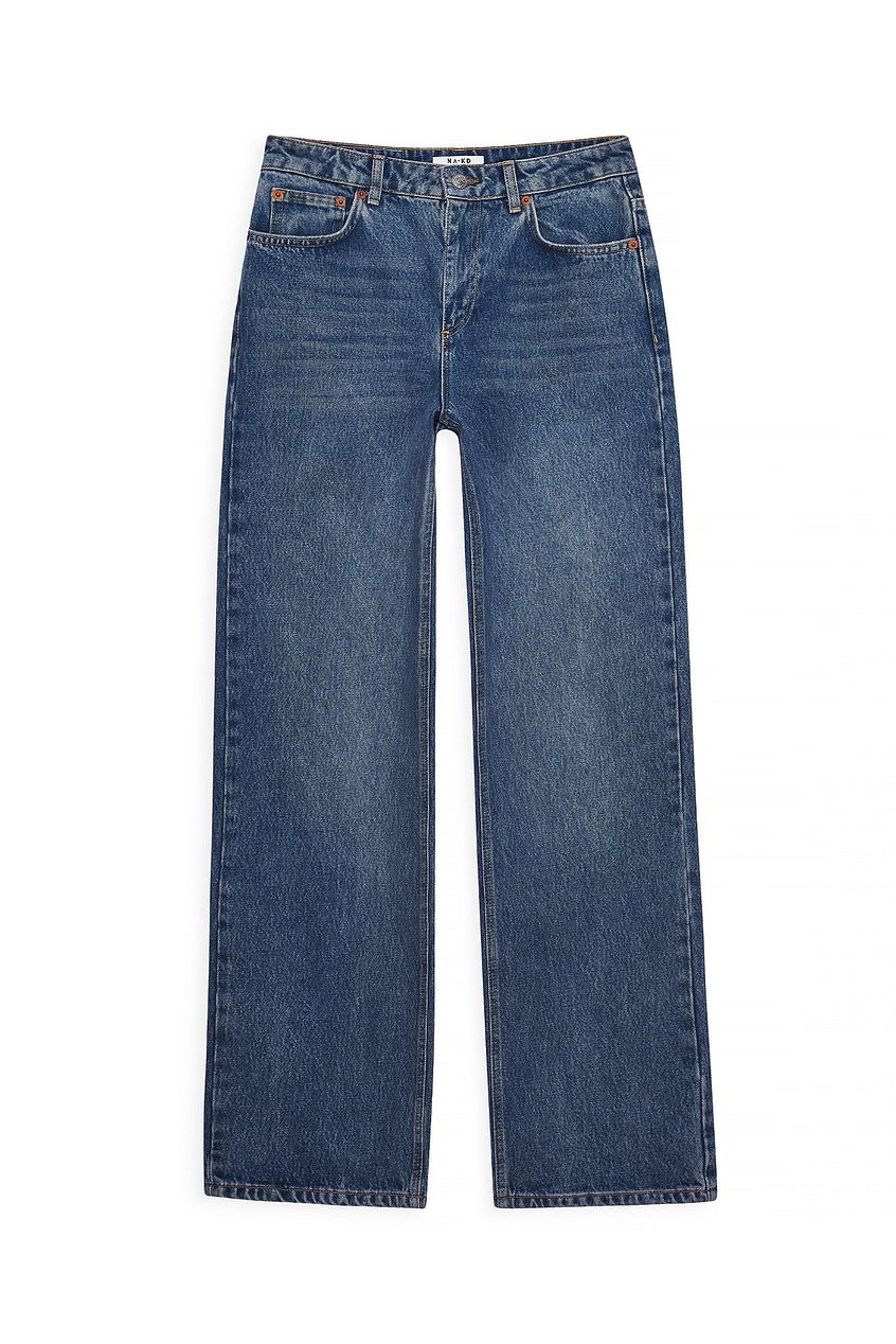 Women Mid Waist Straight Jeans – Classic Straight-Leg Denim for Daily Style in Pakistan | DOCACCA