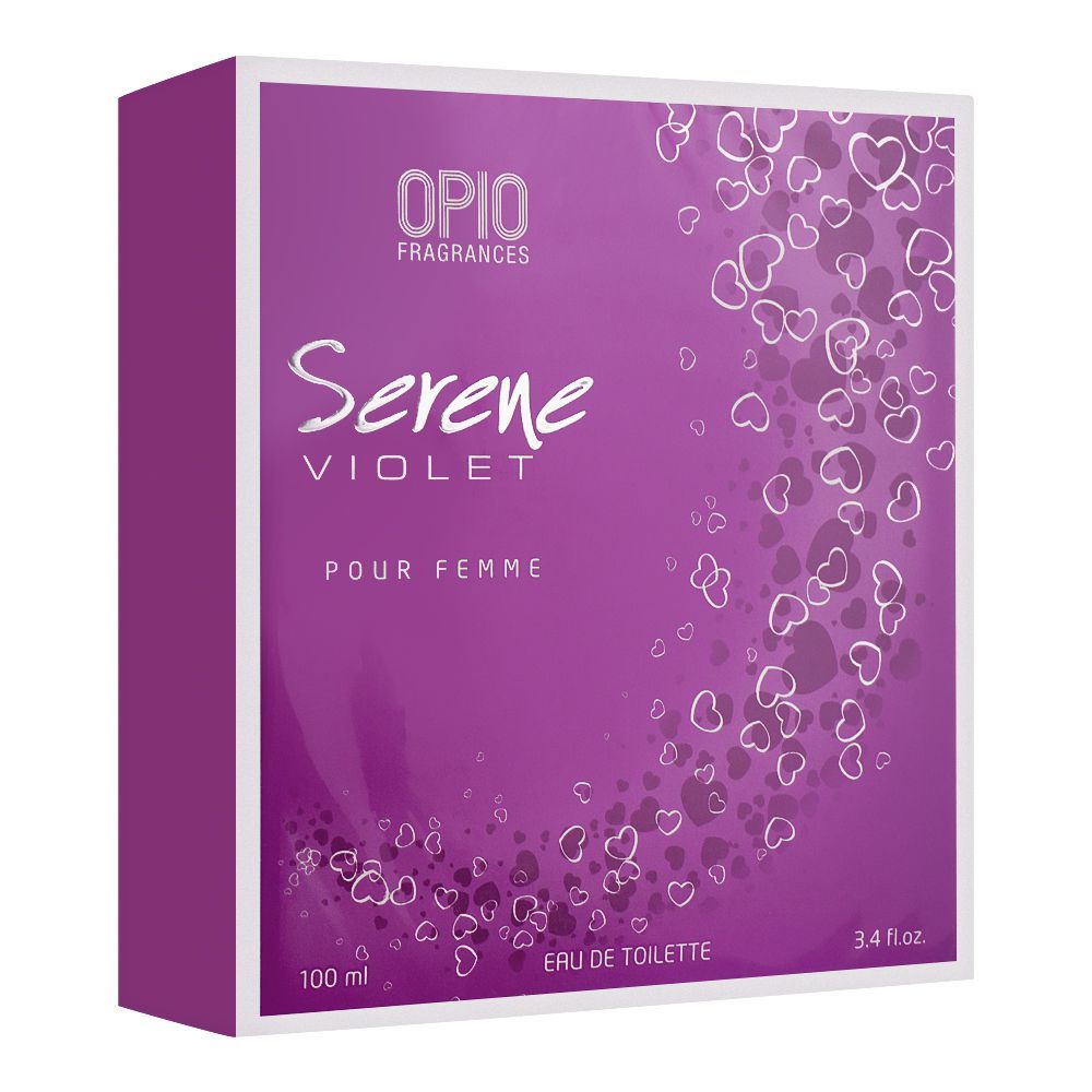 Opio Serene Violet Pour Femme Eau De Toilette, Fragrance For Women, 100ml
