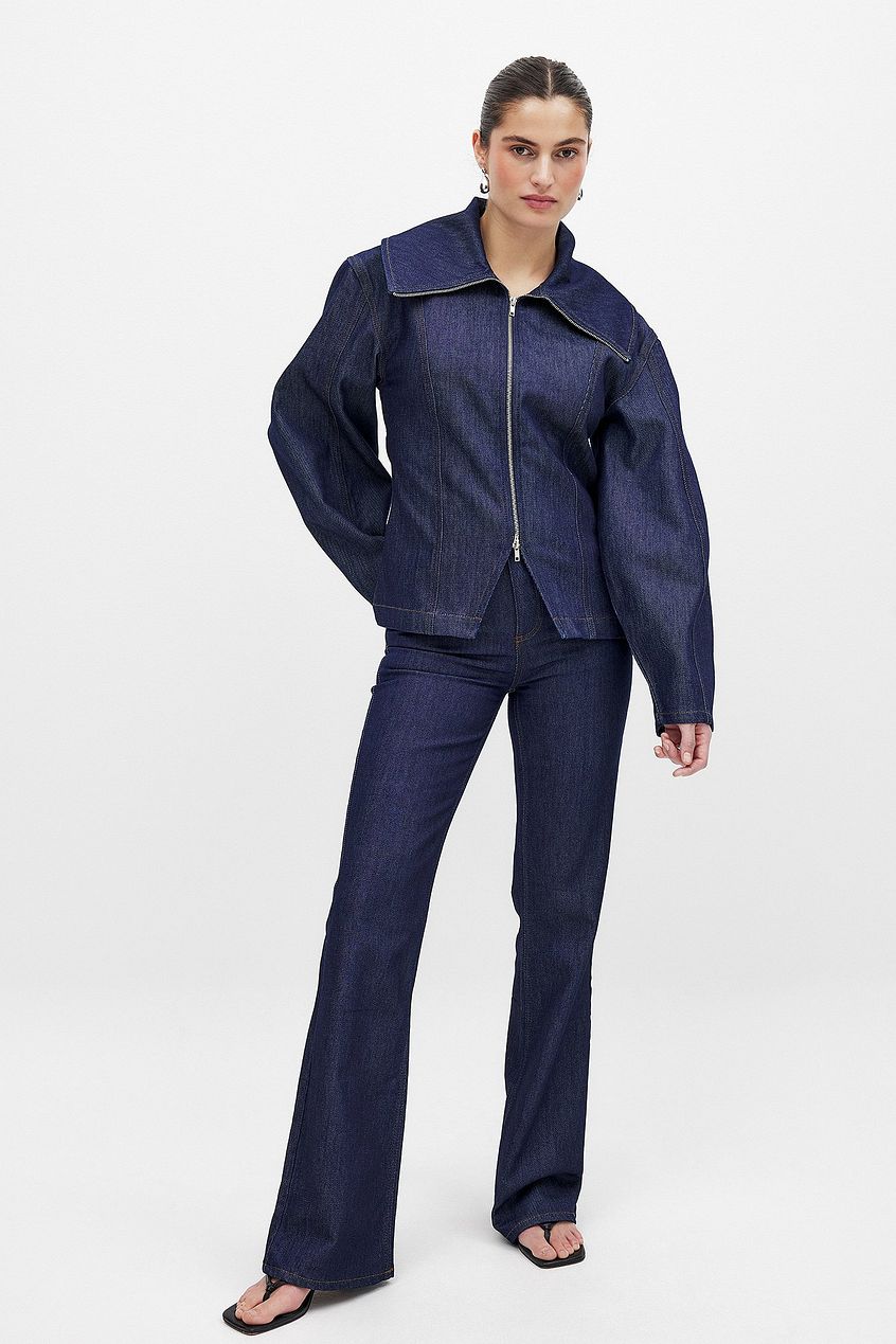 Women High Waist Flared Denim – Leg-Lengthening, Breathable Jeans for Pakistan | DOCACCA