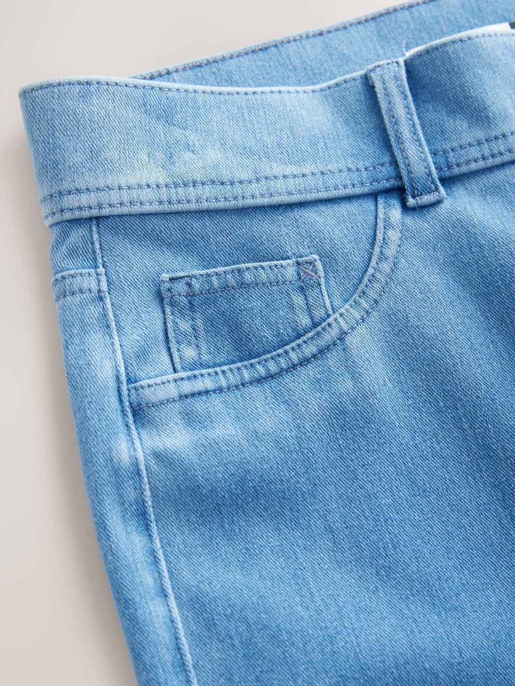 Women Bleach Jersey Denim Wide Leg Trousers – Trendy & Comfortable Jeans for Women in Pakistan