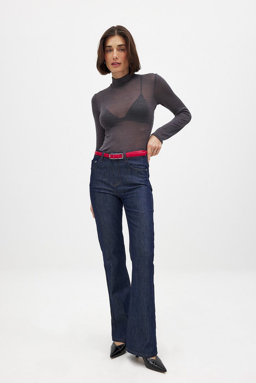 Women High Waist Flared Denim – Leg-Lengthening, Breathable Jeans for Pakistan | HB INDUSTRIES
