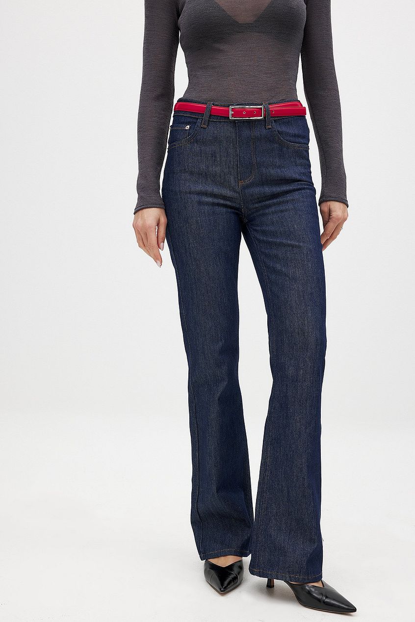 Women High Waist Flared Denim – Leg-Lengthening, Breathable Jeans for Pakistan | DOCACCA