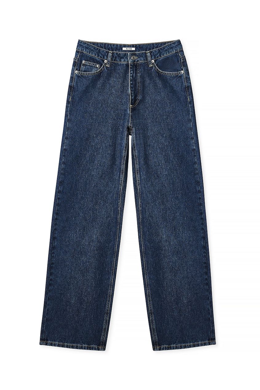 Women Loose Low Waist Long Jeans – Baggy Wide Leg Low-Rise Denim for Pakistan | DOCACCA