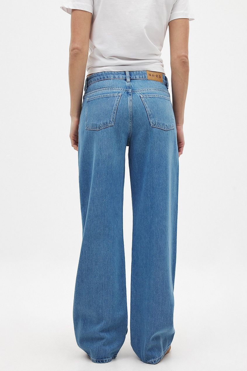 Women Mid Waist Soft Denim Jeans – Comfort Stretch, Everyday Pakistani Fit | DOCACCA