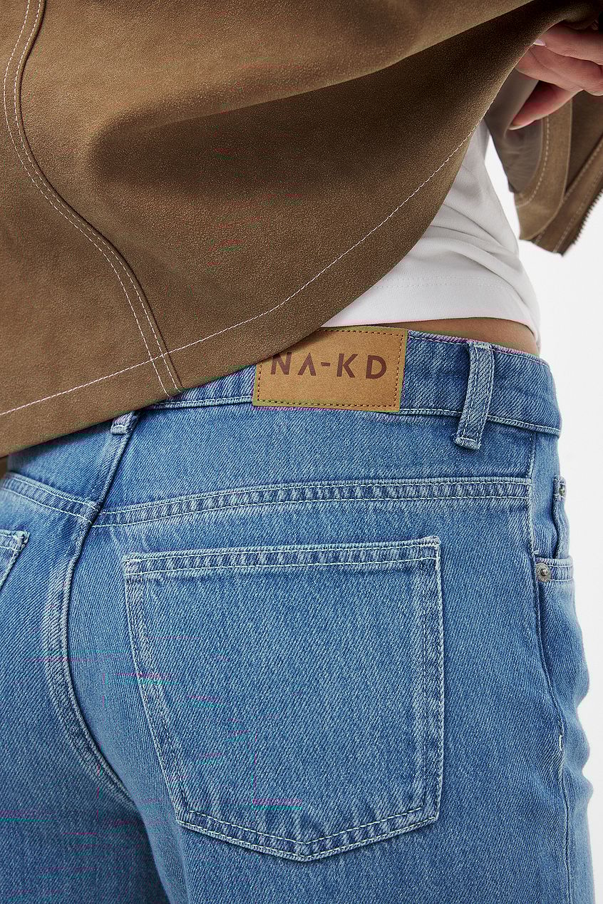 Women Mid Waist Soft Denim Jeans – Comfort Stretch, Everyday Pakistani Fit | DOCACCA