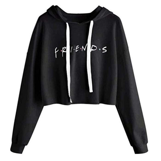 ABBY Printed Fleece Pull Over Hoodie For womens