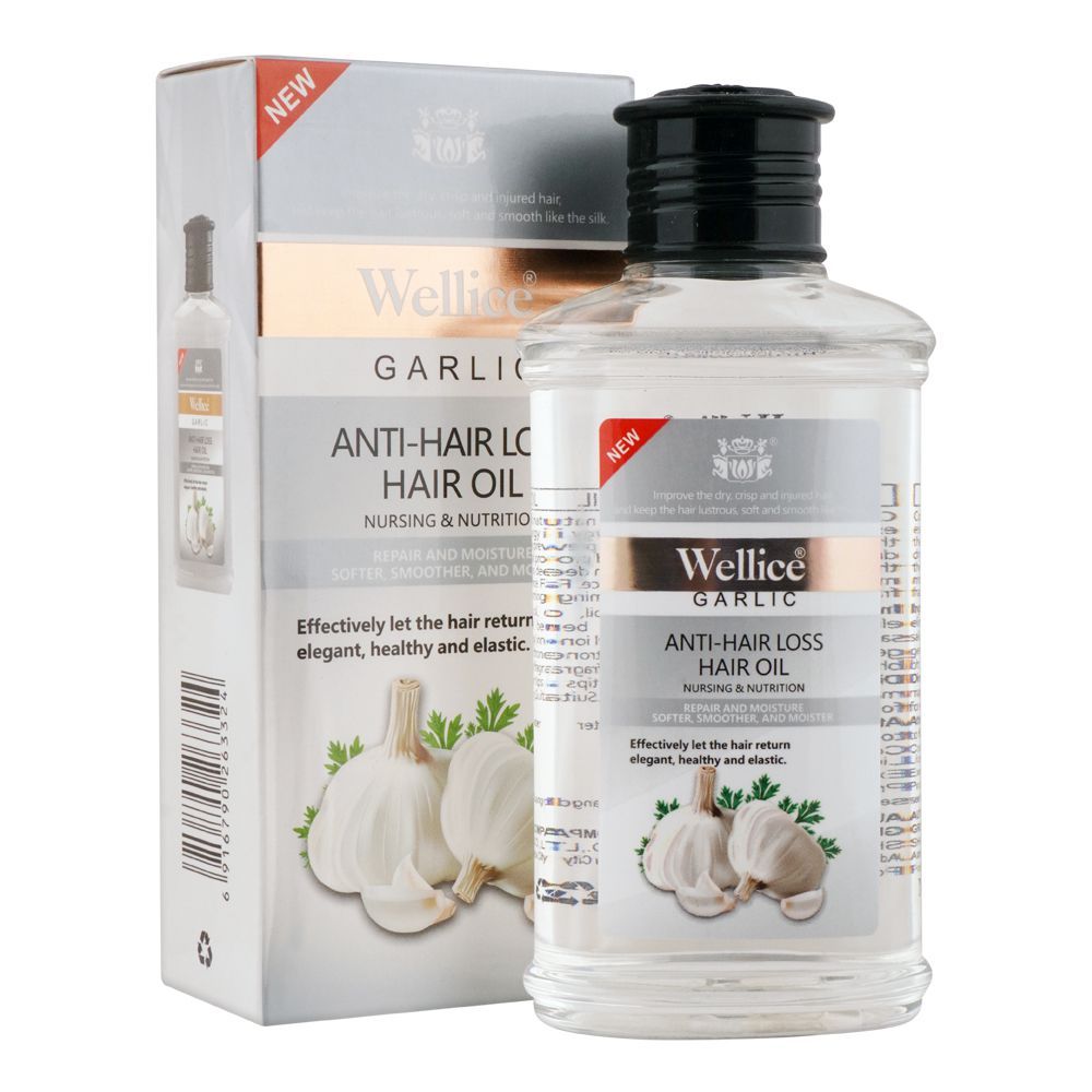 Wellice Buy Wellice Garlic Anti-Hair Loss Hair Oil 150ml – Strengthen & Repair ...