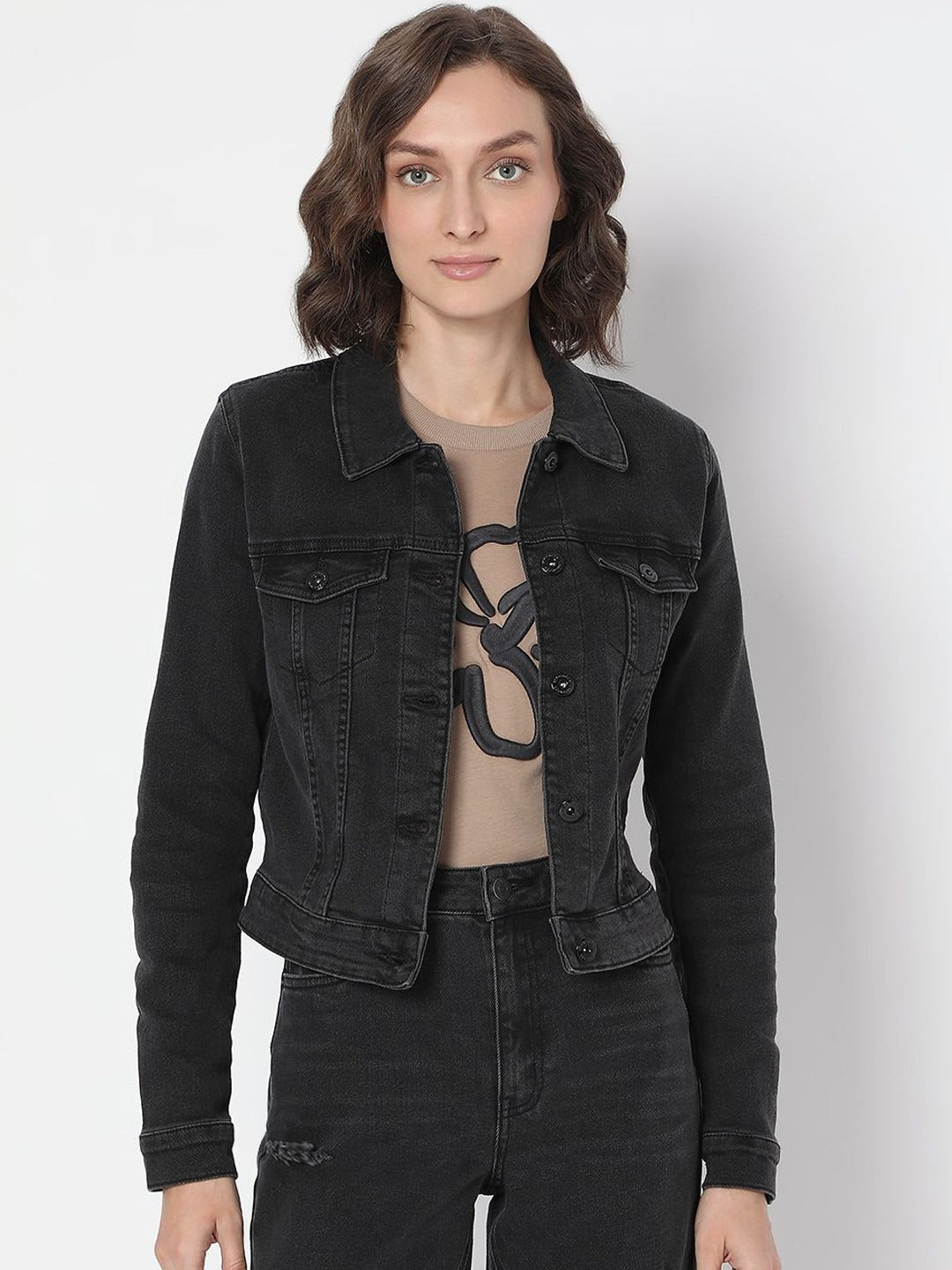 Women Lightweight Denim Jacket for Summer & Daily Wear in Pakistan | DOCACCA