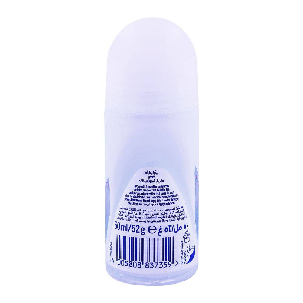 Nivea 48H Pearl & Beauty Roll On 50ml