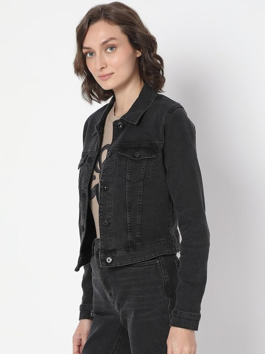 Women Lightweight Denim Jacket for Summer & Daily Wear in Pakistan | DOCACCA