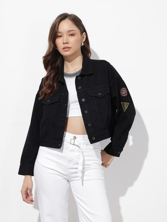 Pure Cotton Denim Jacket for Women – Everyday Stylish Outerwear in Pakistan | HB INDUSTRIES