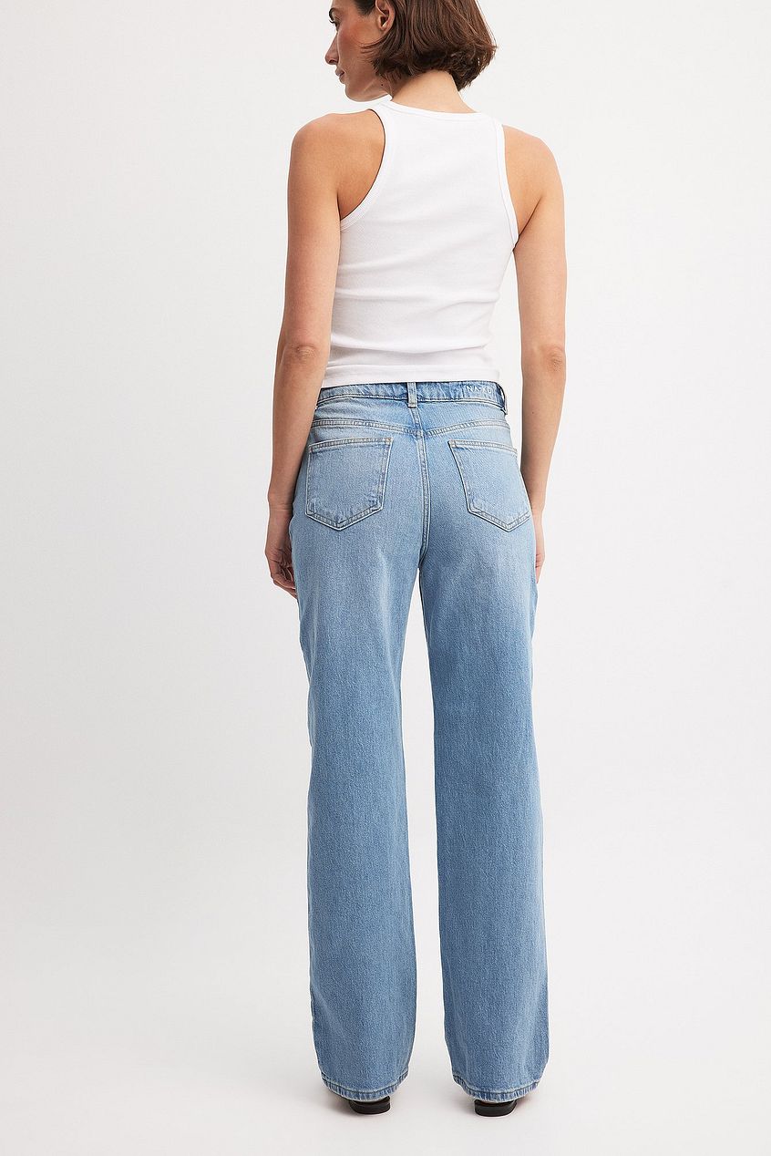 Women Straight High Waist Jeans – Classic High-Rise Straight Leg Denim for Pakistani Women | HB INDUSTRIES