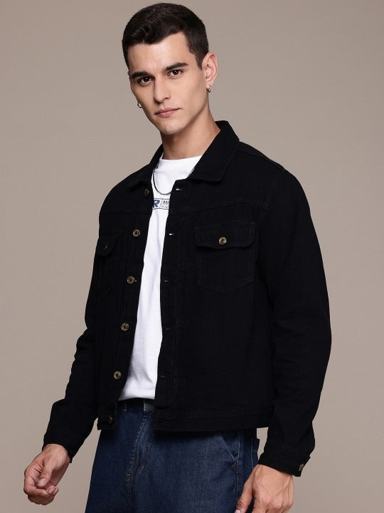 The Life Co. Pure Cotton Denim Jacket – Premium Lightweight Jacket for Men in Pakistan | HB INDUSTRIES