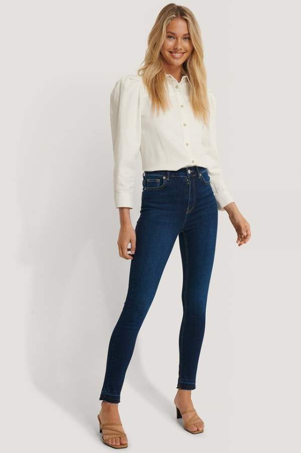 Super Skinny Fit Mid-Rise Clean Look Stretchable Jeans