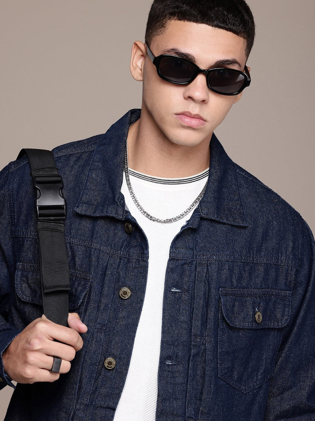 The Life Co. Pure Cotton Denim Jacket – Breathable Casualwear for Men in Pakistan | HB INDUSTRIES