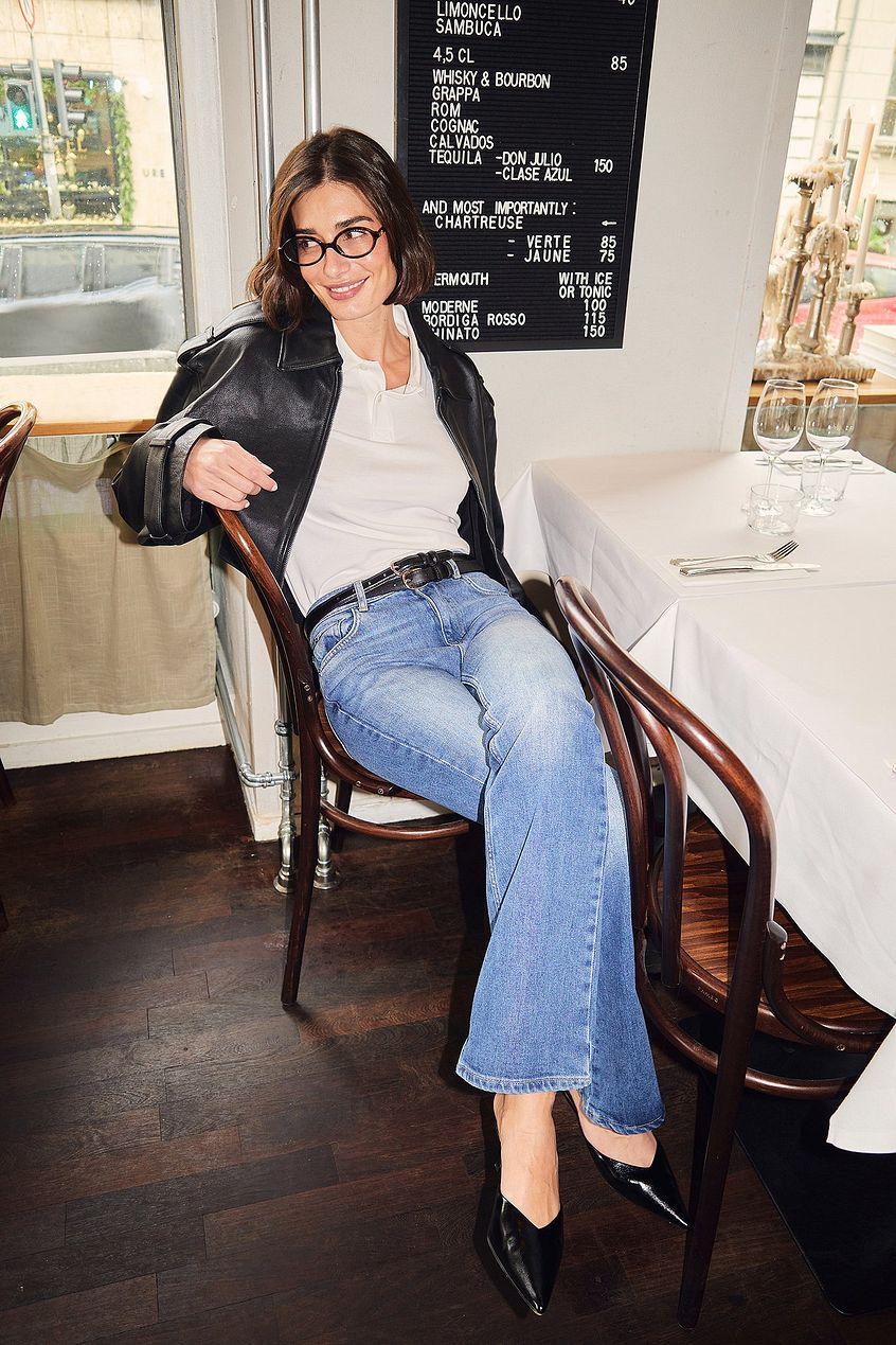 Women High Waist Flared Denim – High Rise Flare Jeans, Vintage Revival for Pakistani Women | DOCACCA