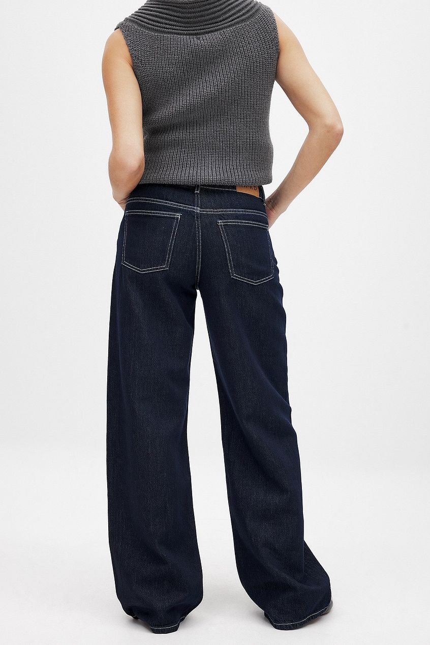 Women Mid Waist Soft Denim Jeans – Soft Stretch Mid-Rise Everyday Denim for Pakistan | DOCACCA