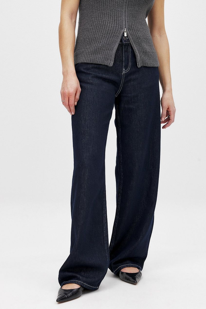 Women Mid Waist Soft Denim Jeans – Soft Stretch Mid-Rise Everyday Denim for Pakistan | DOCACCA