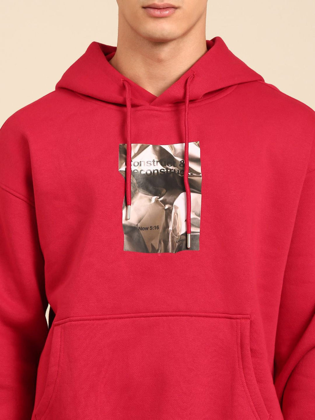 Men Printed Hooded Sweatshirt – Stylish Graphic Hoodie for Men in Pakistan