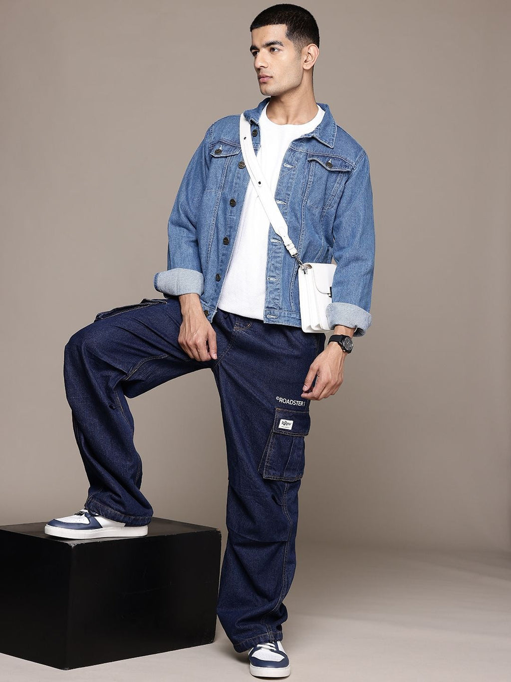 The Lifestyle Co. Pure Cotton Denim Jacket for Men – Lightweight, Breathable, Everyday Outerwear in Pakistan