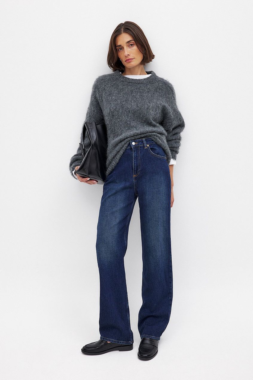 Women Straight High Waist Jeans – Timeless High-Rise Straight Leg Denim for Pakistani Women | HB INDUSTRIES