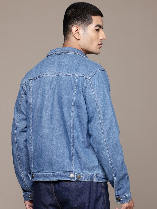 The Lifestyle Co. Pure Cotton Denim Jacket for Men – Lightweight, Breathable, Everyday Outerwear in Pakistan