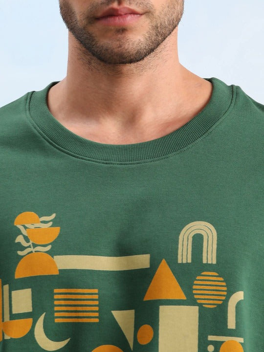 Dillinger Unisex Drop Shoulder Terry Cotton Oversized T-Shirt – Trendy Streetwear for Men & Women in Pakistan | DOCACCA