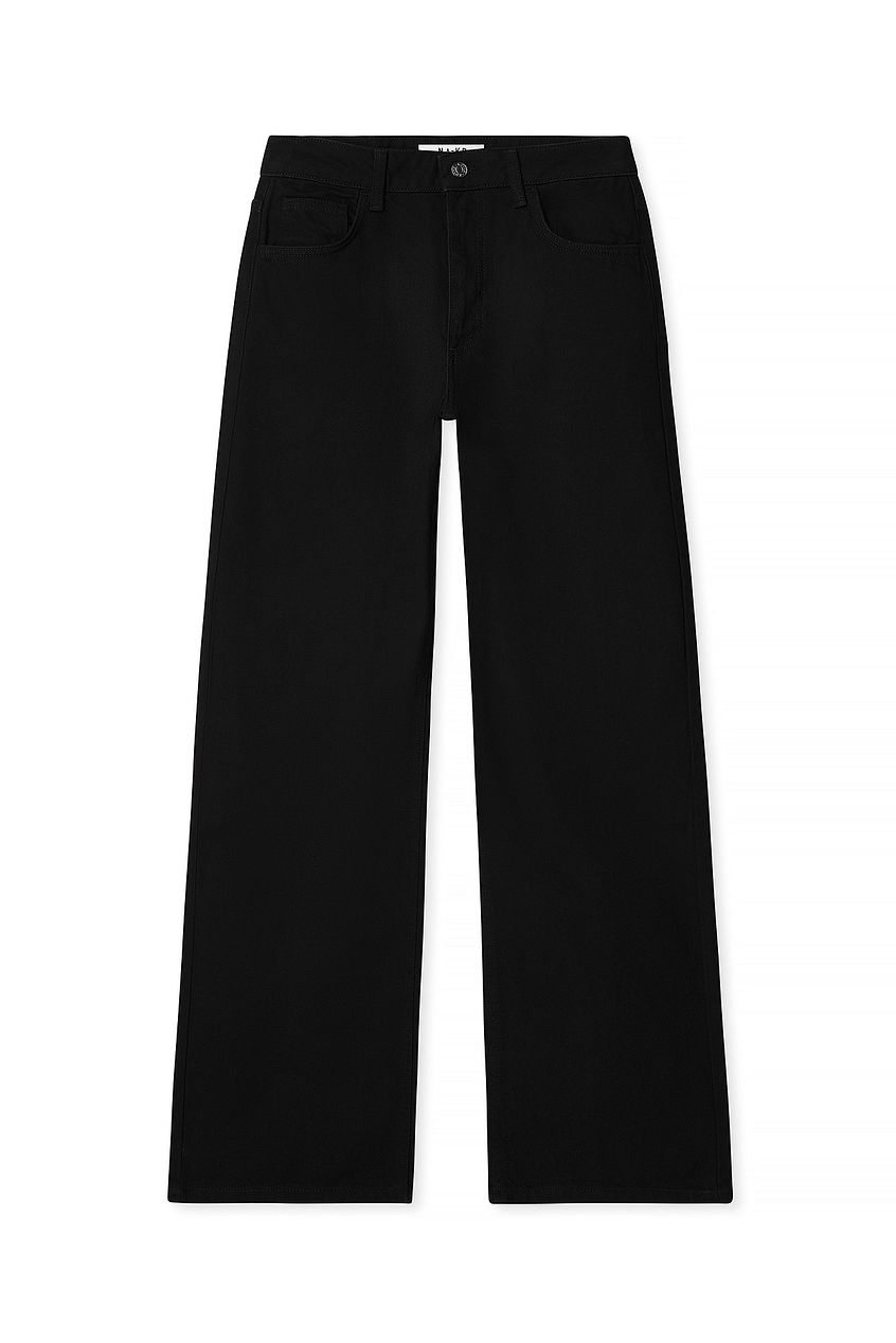 Women Mid Waist Straight Denim Jeans – Mid-Rise Straight Fit, Comfortable Everyday Denim | HB INDUSTRIES