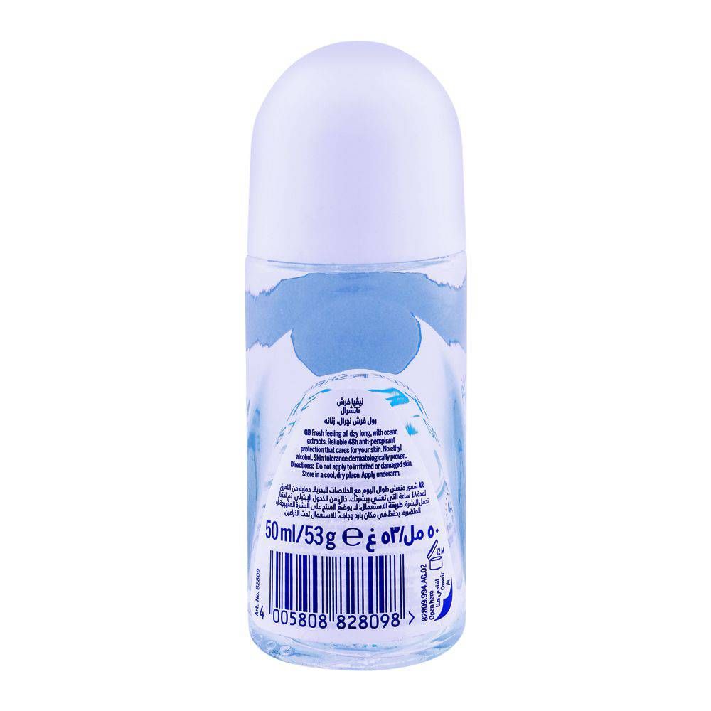 Nivea 48H Fresh Natural Roll On 50ml