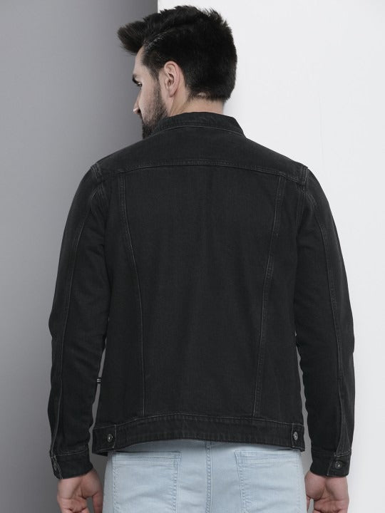 Pure Cotton Denim Jacket – Breathable, Lightweight Style for Men in Pakistan | DOCACCA