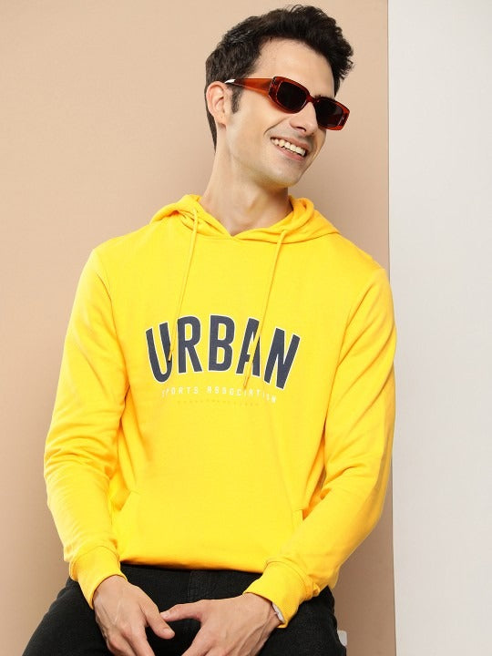 Pure Cotton Typography Printed Hooded Sweatshirt – Stylish Hoodie for Men in Pakistan | DOCACCA