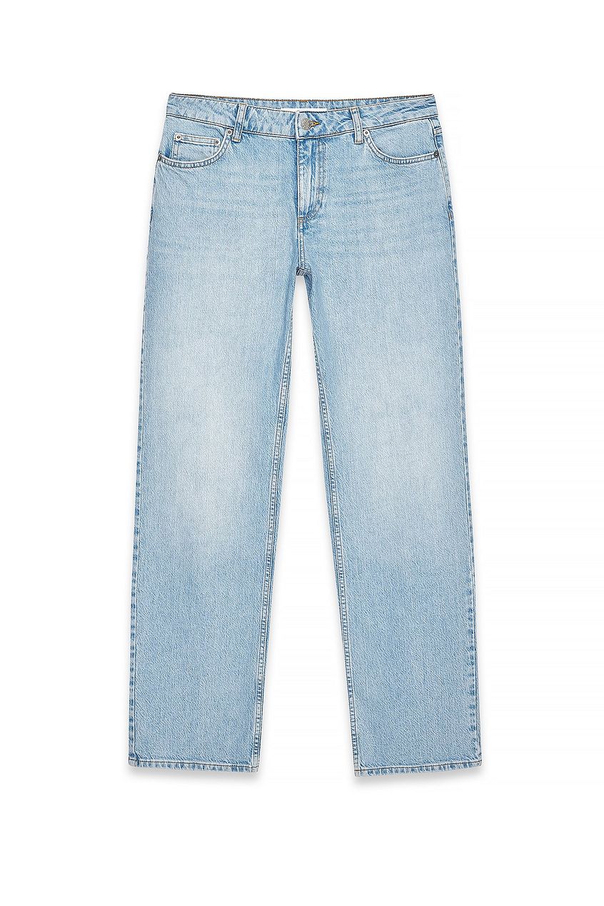 Women Straight Low Waist Jeans – Low-Rise Straight Leg Denim, Street-Ready Comfort | DOCACCA