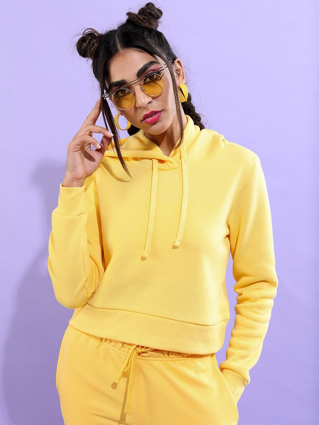 Hooded Cotton Pullover Hoodie — Women’s Soft Fleece Kangaroo Pocket | HB INDUSTRIES Pakistan