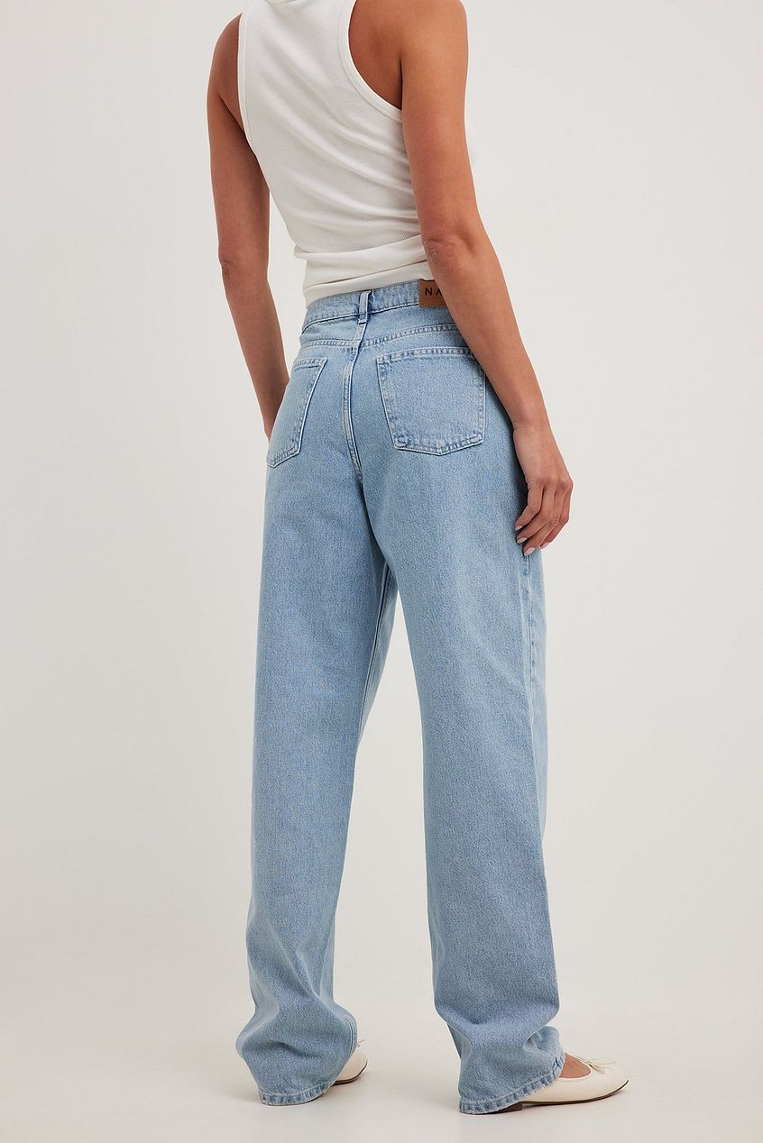 Women Loose Mid Waist Jeans – Relaxed Mid-Rise Loose Fit Denim for Pakistani Women | HB INDUSTRIES
