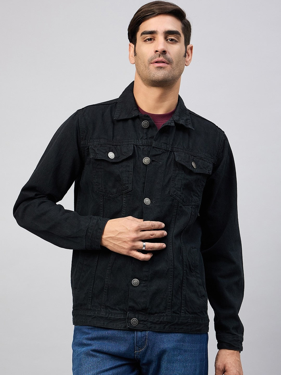 Lightweight Denim Jacket for Men in Pakistan – Stylish Cotton Outerwear by DOCACCA
