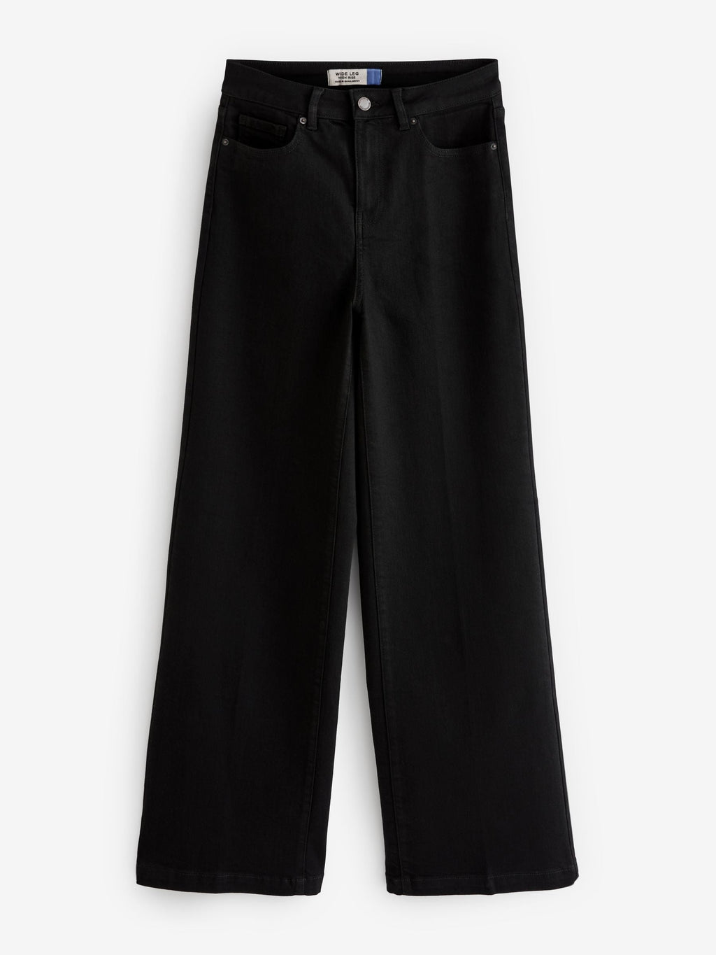 Women Black Wide Leg Jeans – High Waist Loose Fit Denim Pants for Women in Pakistan | HB INDUSTRIES