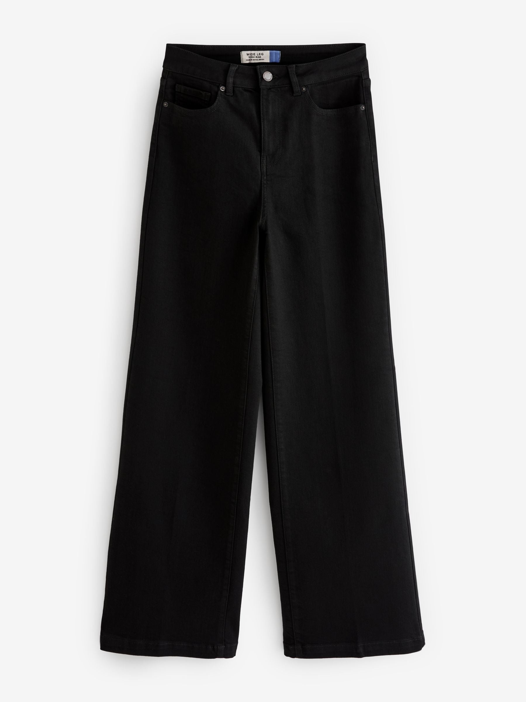 Women Black Wide Leg Jeans – High Waist Loose Fit Denim Pants for Women in Pakistan | HB INDUSTRIES
