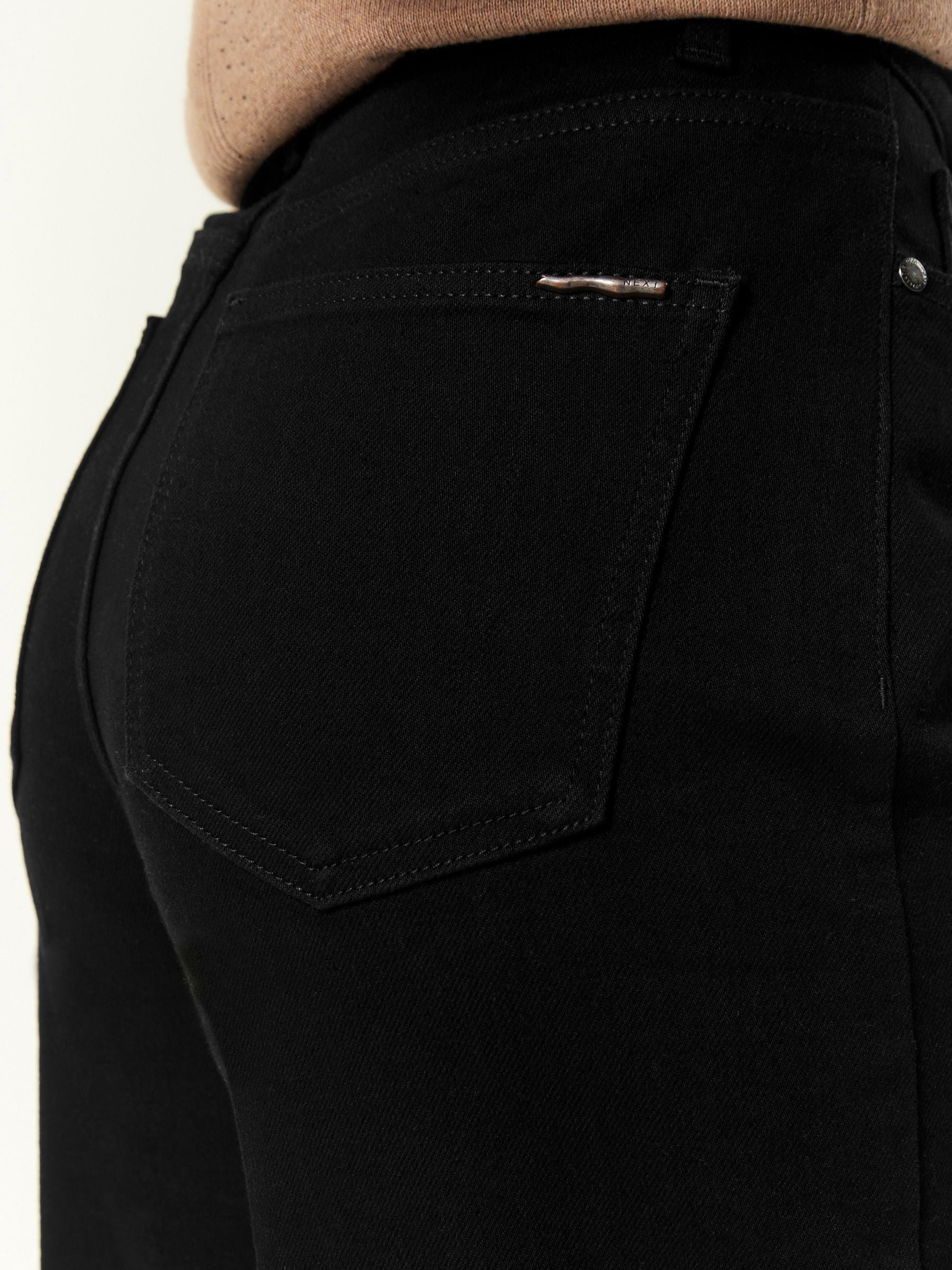 Women Black Wide Leg Jeans – High Waist Loose Fit Denim Pants for Women in Pakistan | HB INDUSTRIES