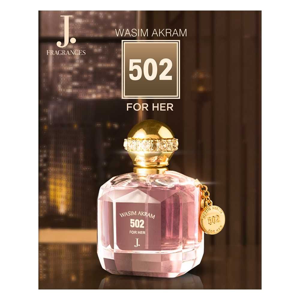 Junaid Jamshed J. Wasim Akram 502 Women Eau de Parfum, 100ml