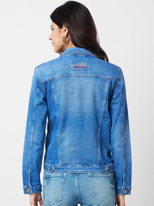 Washed Cotton Denim Jacket for Women – Stylish, Breathable Everyday Layer in Pakistan | HB INDUSTRIES