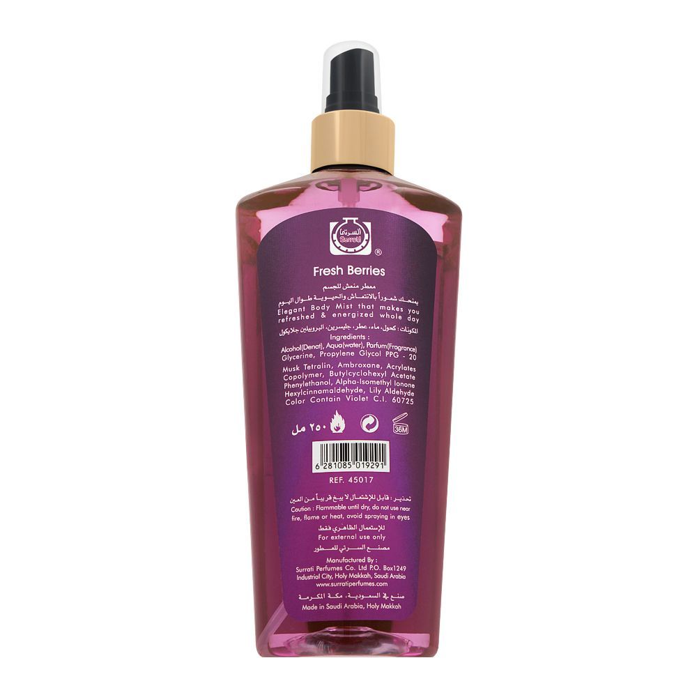 Surrati Twist Fresh Berries Body Mist, 250ml