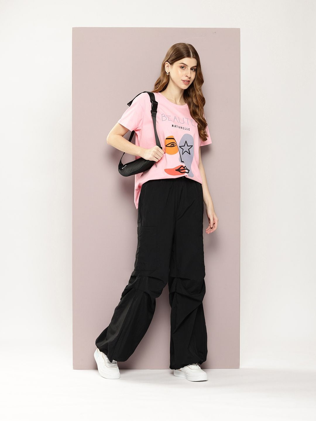 Women Graphic Printed Boxy T-Shirt | Pure Cotton Casual Wear Pakistan ...
